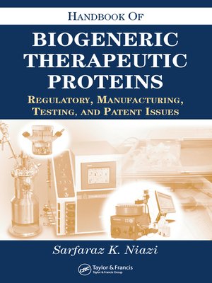 cover image of Handbook of Biogeneric Therapeutic Proteins